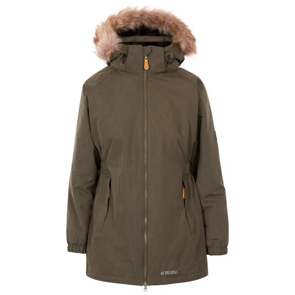 Trespass Womens/Ladies Celebrity Insulated Longer Length Parka Jacket