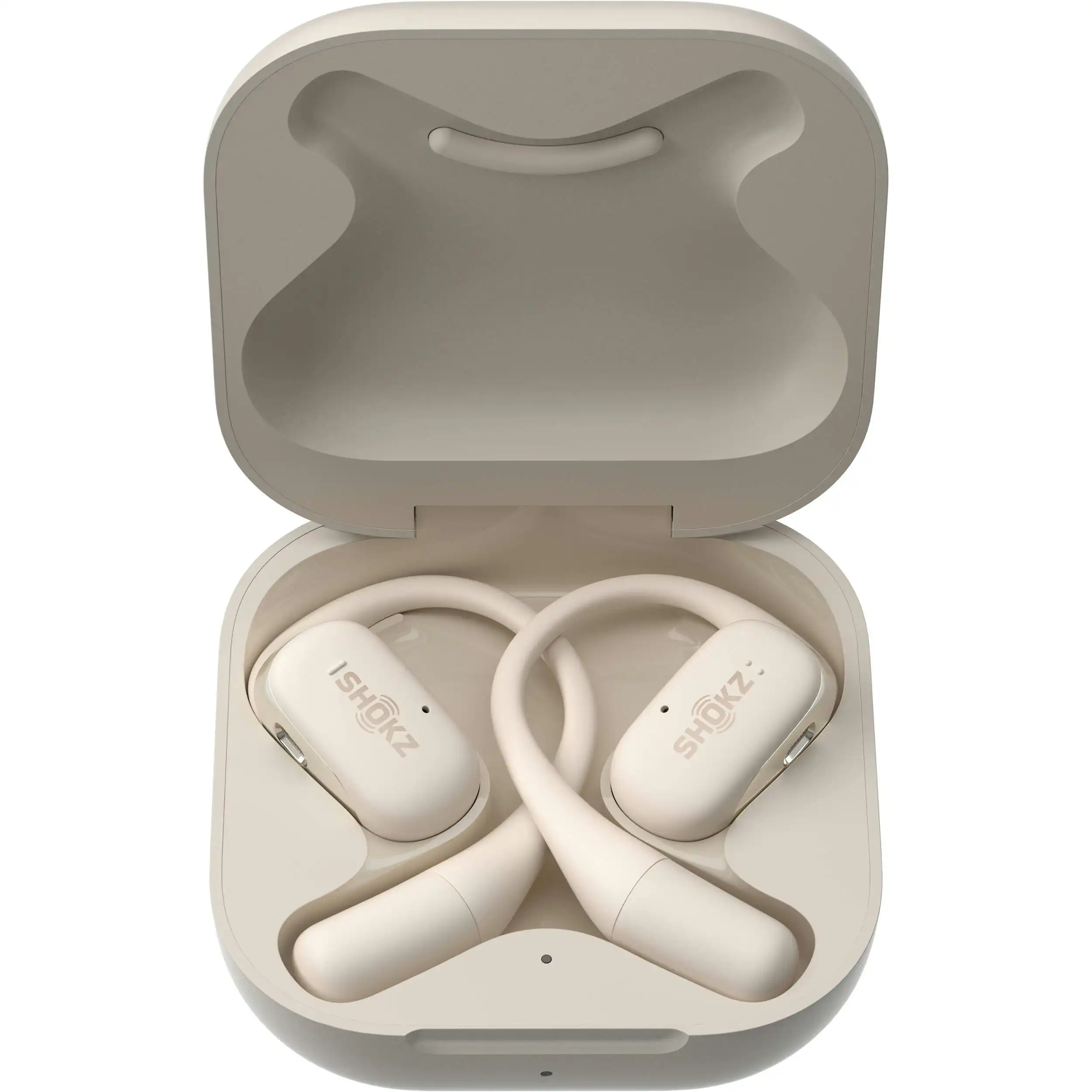 Shokz Openfit True Wireless Bone Conduction Earbuds - Beige