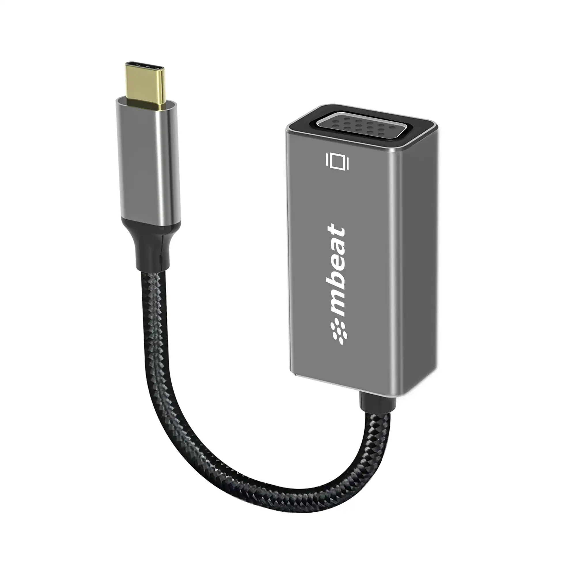 mBeat Elite Usb-c To Vga Adapter - Space Grey