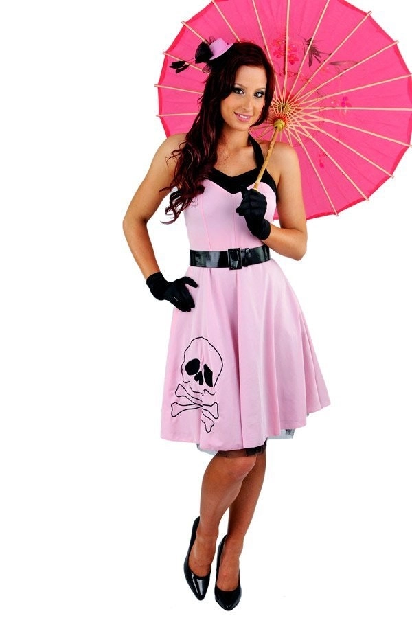 Rockabilly Pin Up Womens Costume