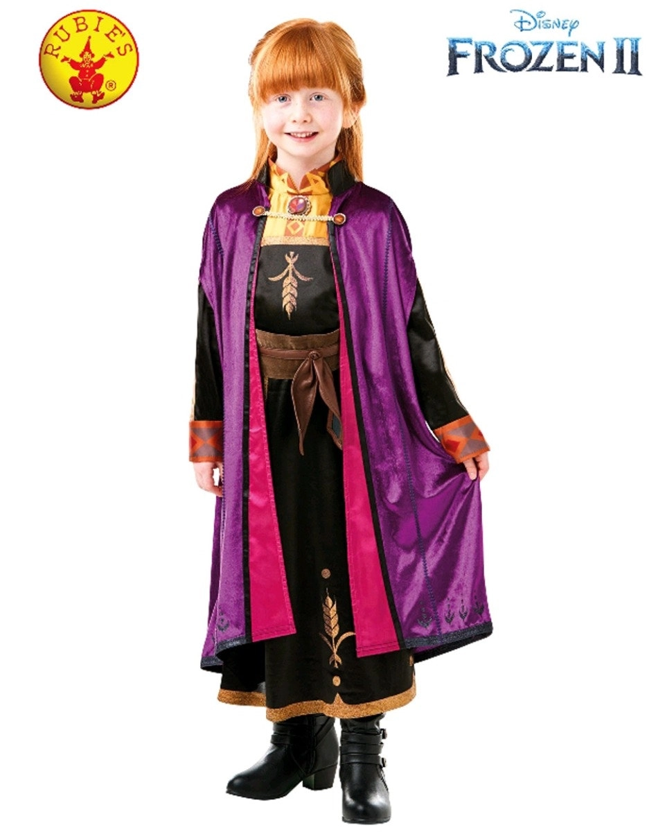 Anna Frozen 2 Deluxe Girls Costume