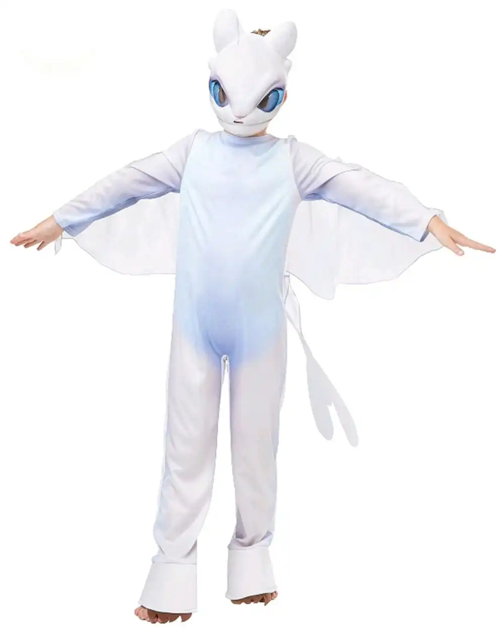Deluxe Lightfury Battlesuit How to Train Your Dragon 3 Child Costume