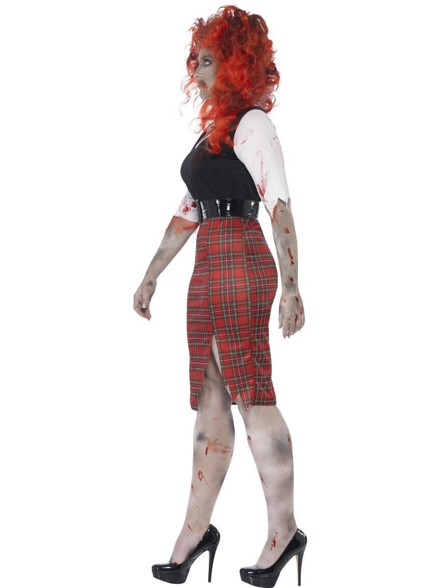 Curves Zombie School Plus Womens Costume