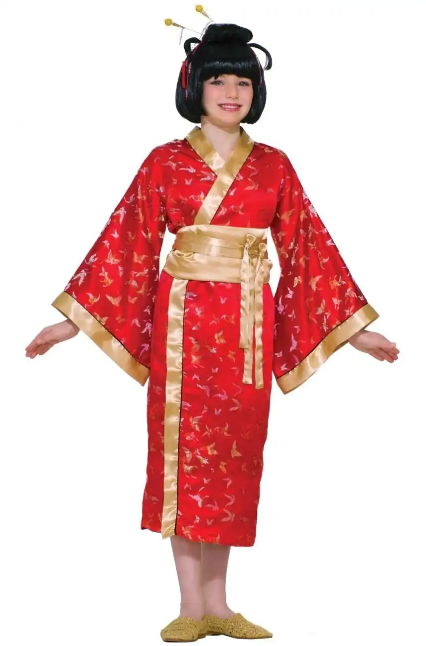 Madame Butterfly Kimono Girls Costume