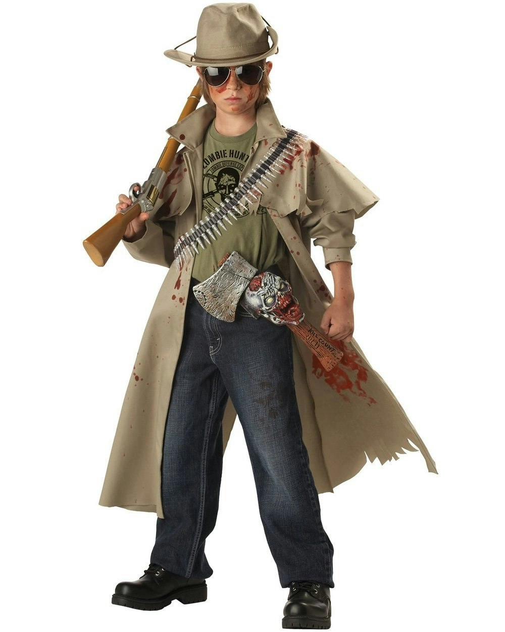 Zombie Hunter Boys Costume