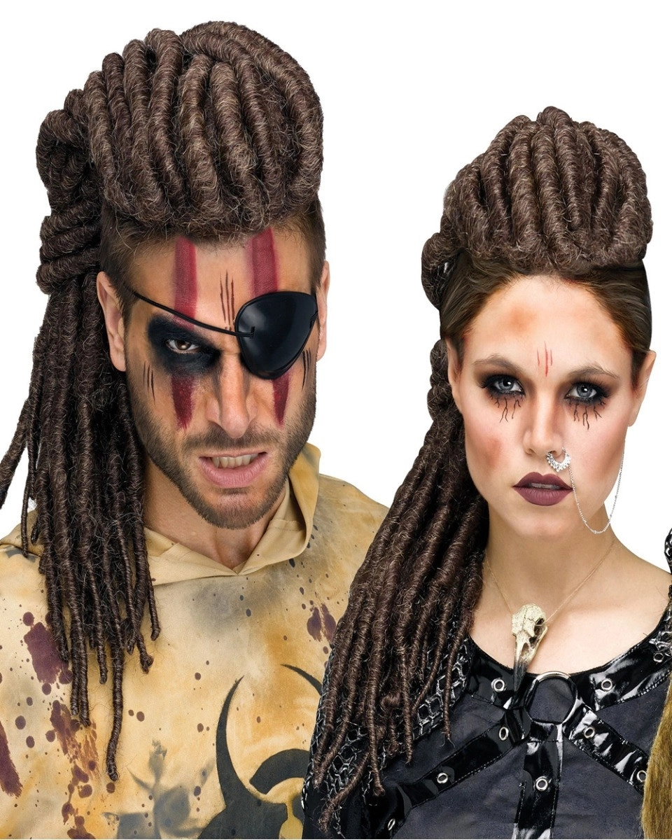 Realistic Dread Mohawk Wig