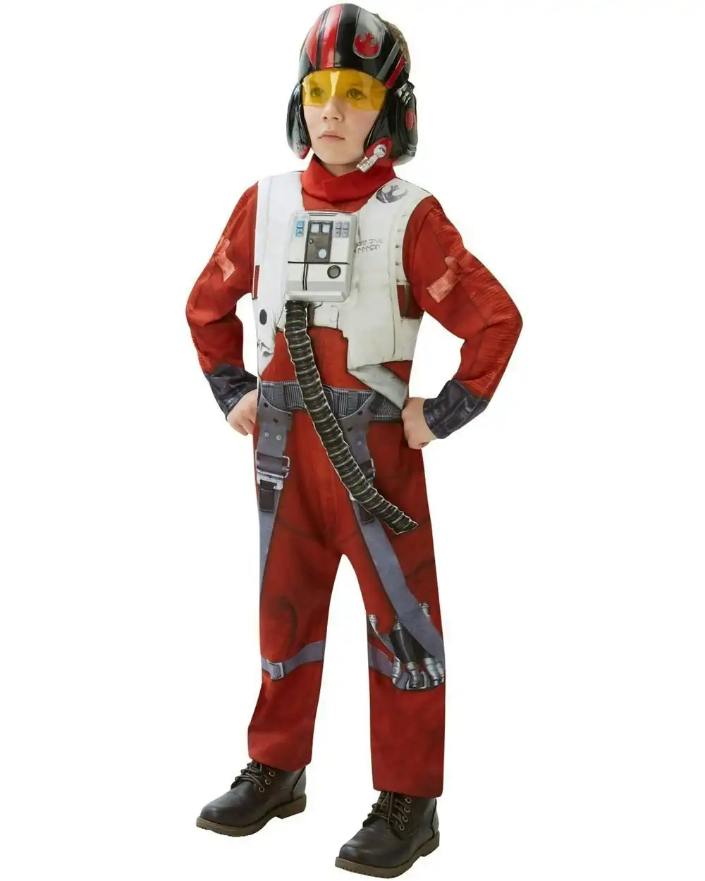 Deluxe Poe X-Wing Episode 7 Star Wars Boys Costume