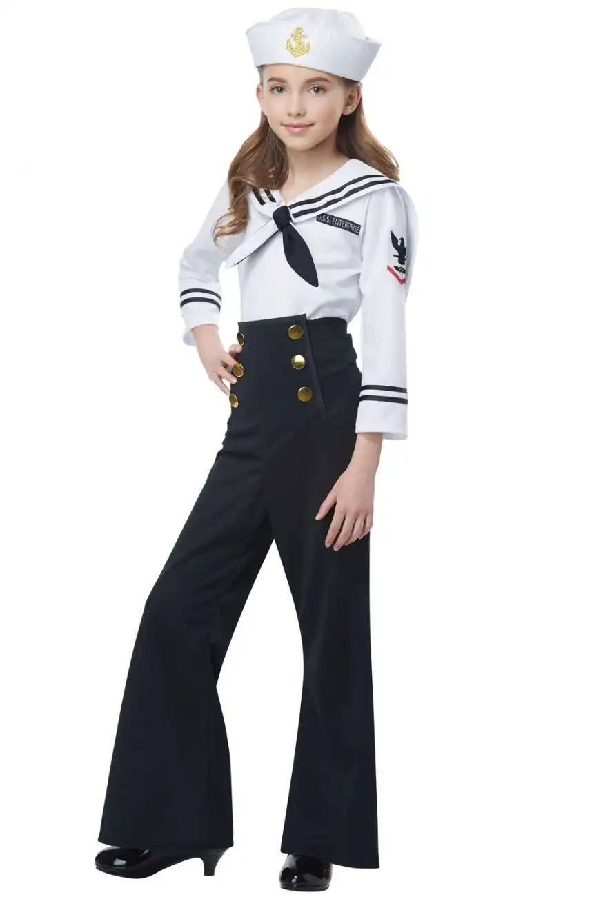 Navy Sailor Girls Costume