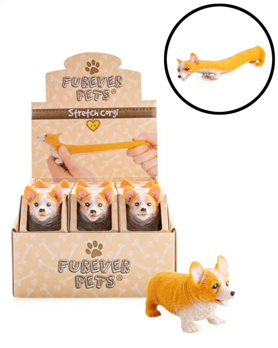 Furever Pets Stretch Corgi Toy