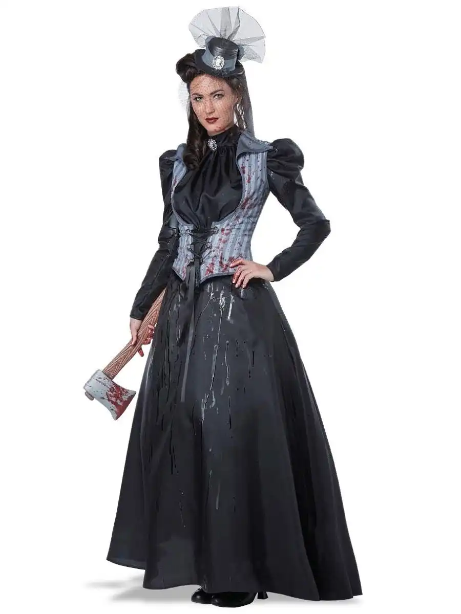 Lizzie Borden Axe Killer Murderer Womens Costume