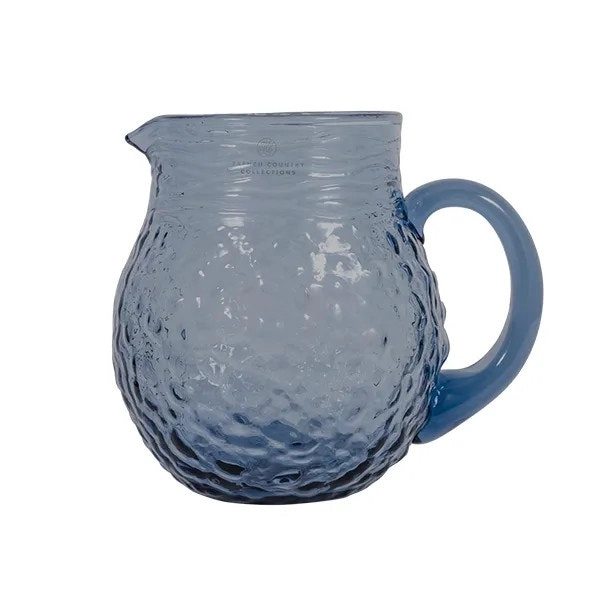 Provincial & Rustic Serena Pitcher in Blue