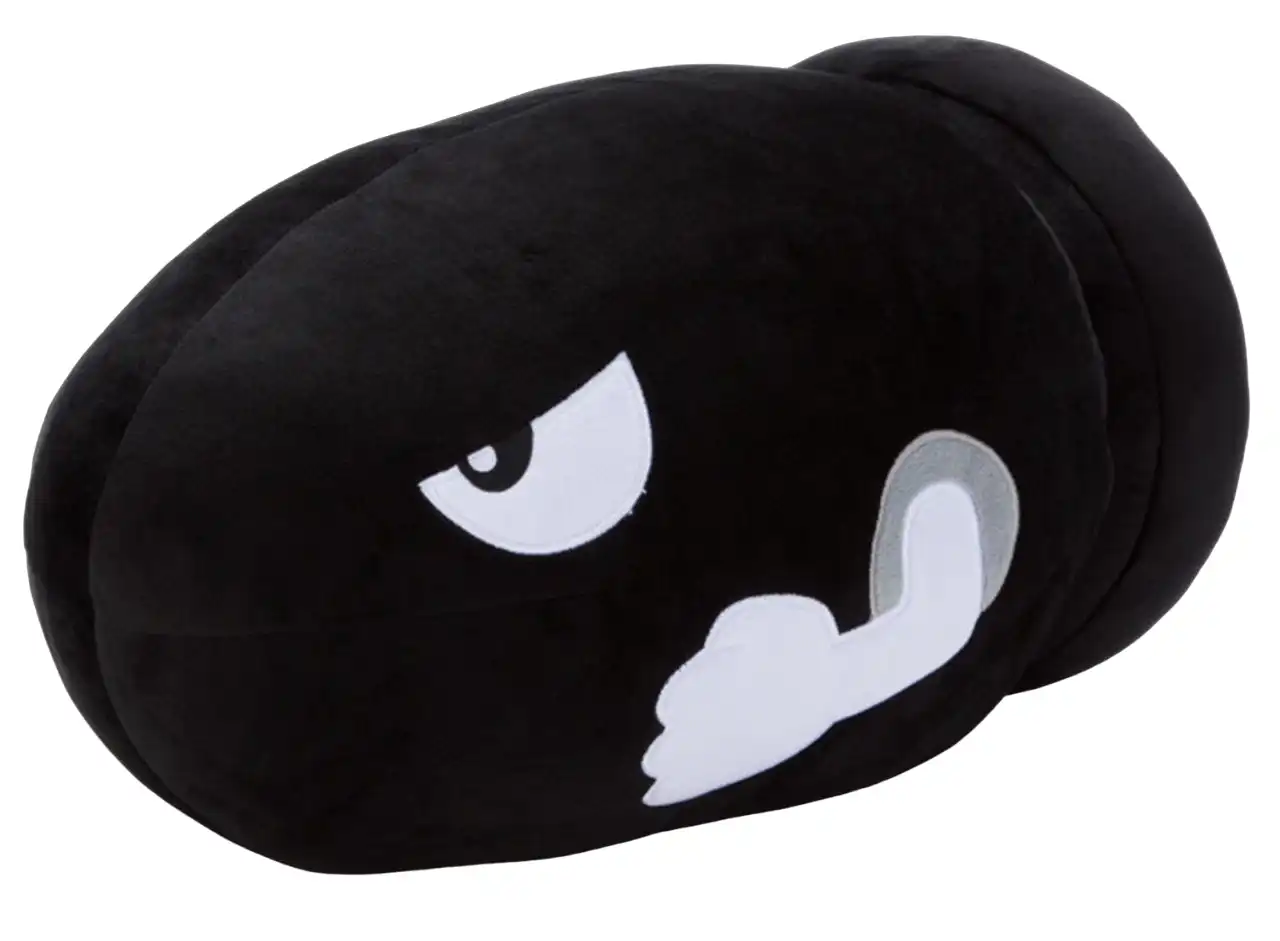 Mocchi Mocchi Mario Kart Plush Large Bullet Bill