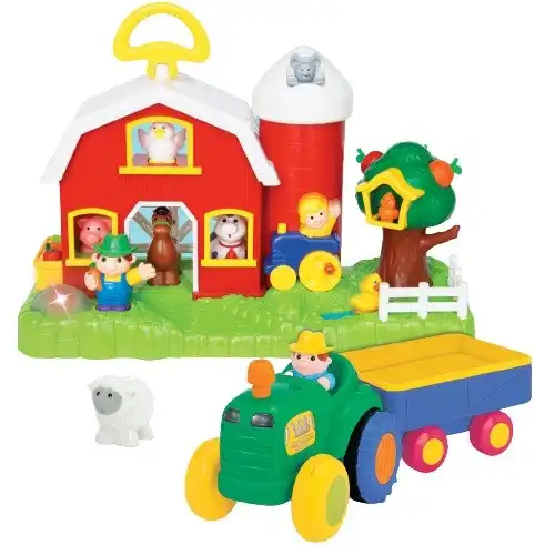 Farmhouse and Tractor Set