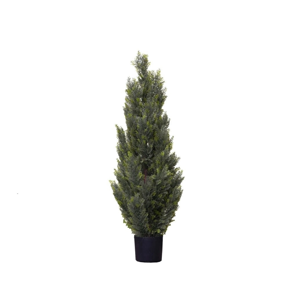 Glamorous Fusion Cypress Pine 120cm Artificial Faux Plant Tree Decorative In Pot Green