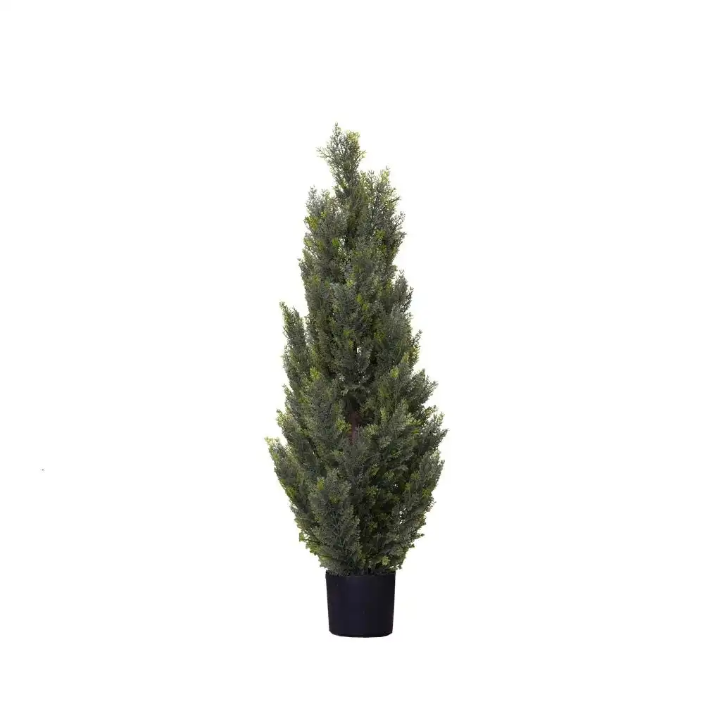 Glamorous Fusion Cypress Pine 120cm Artificial Faux Plant Tree Decorative In Pot Green