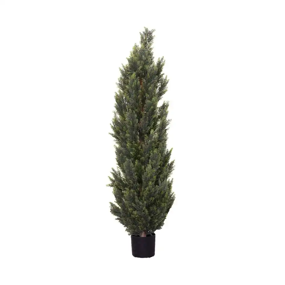 Glamorous Fusion Cypress Pine 150cm Artificial Faux Plant Tree Decorative In Pot Green