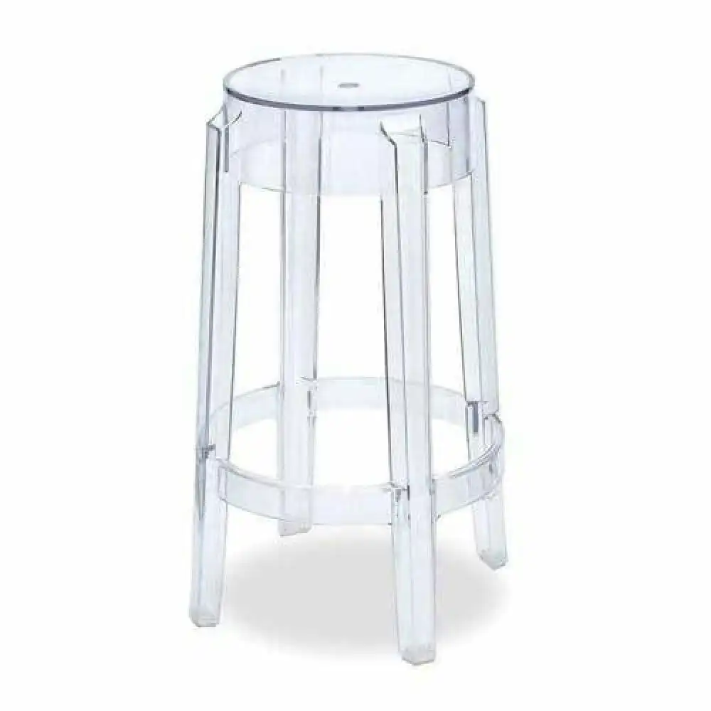 Philippe Starck Replica Charles Ghost Bar Stool - 66cm - Clear