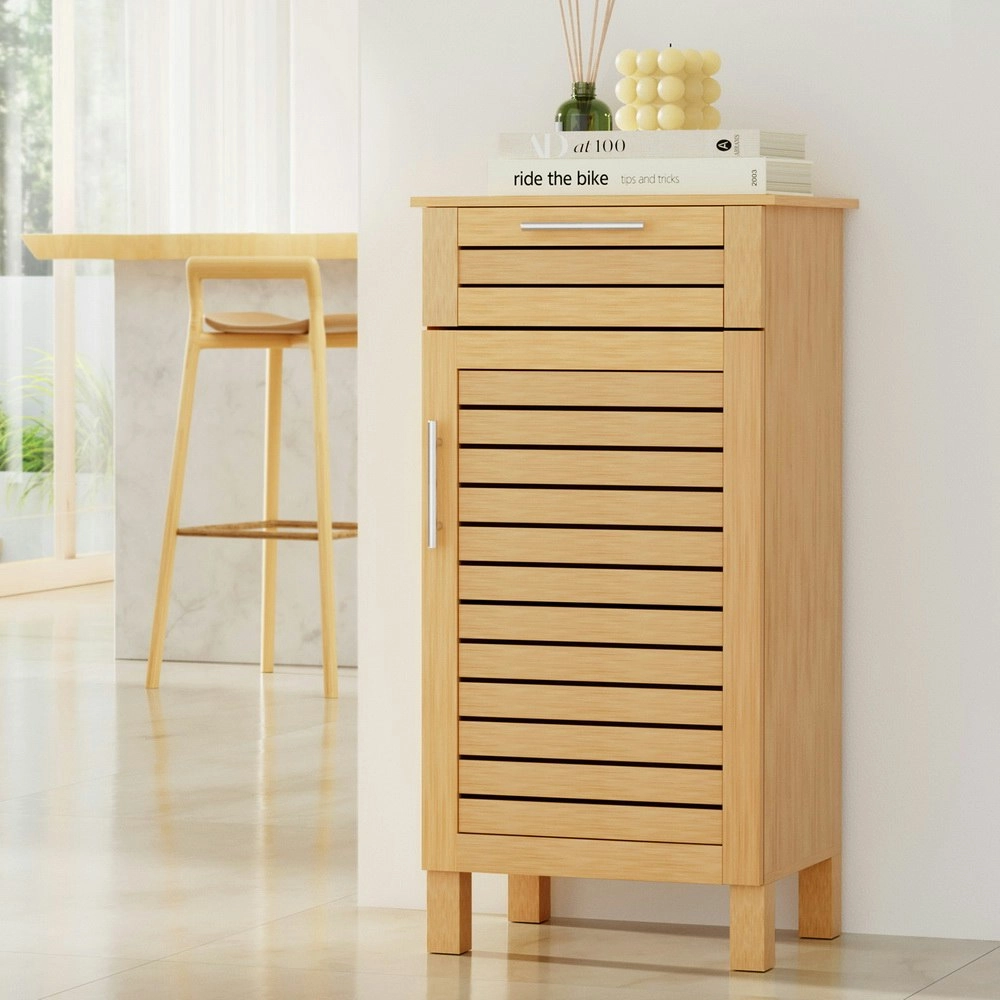 Artiss Bathroom Cabinet Storage 90cm wooden JILL