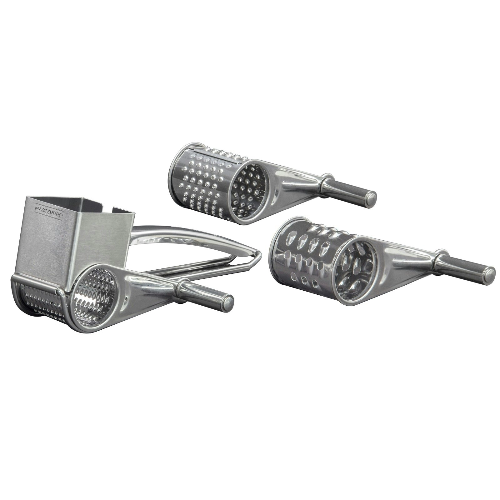 MasterPro Deluxe Rotary Grater With 3 Blades