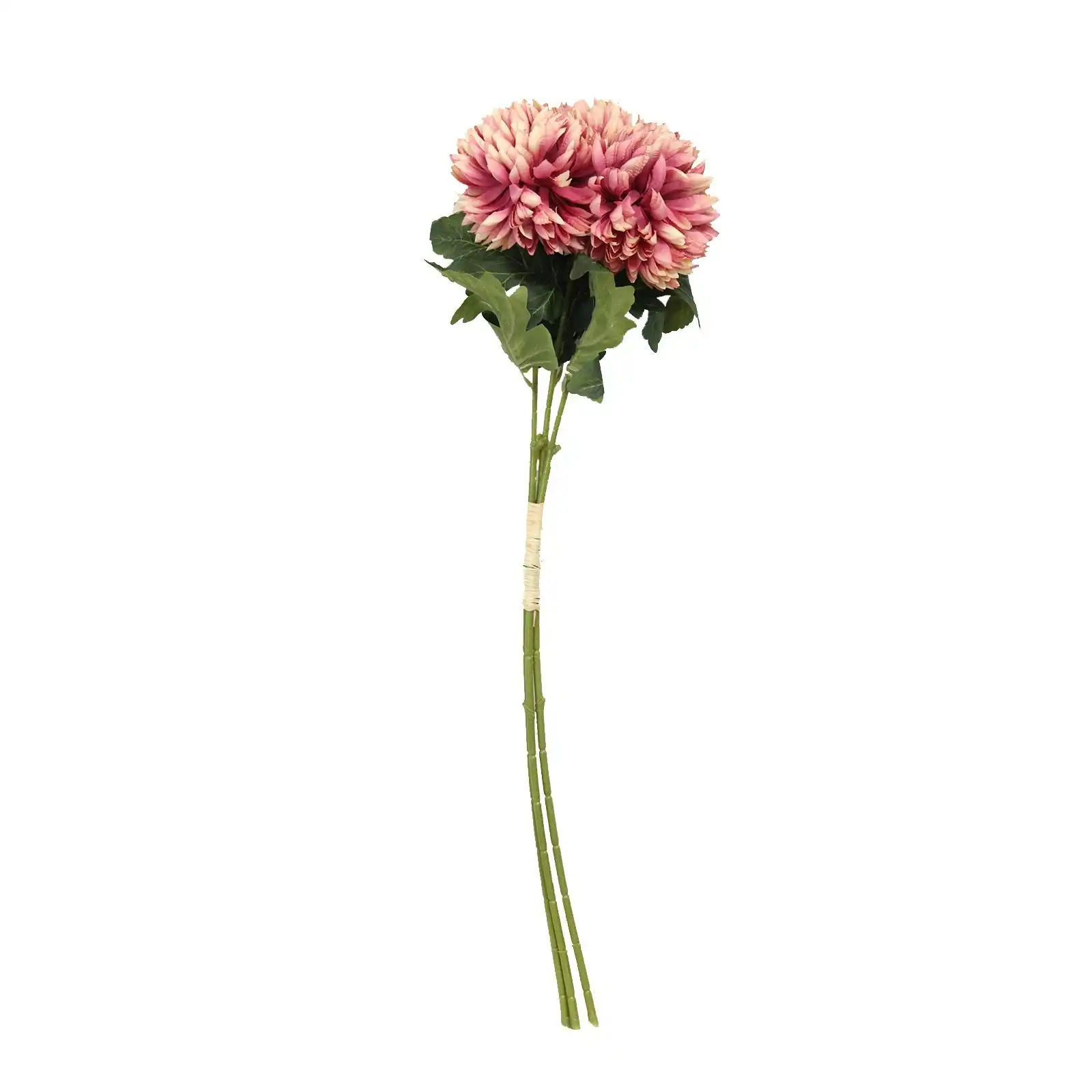 Artificial Pink Dahlia Flower Bouquet 70cm