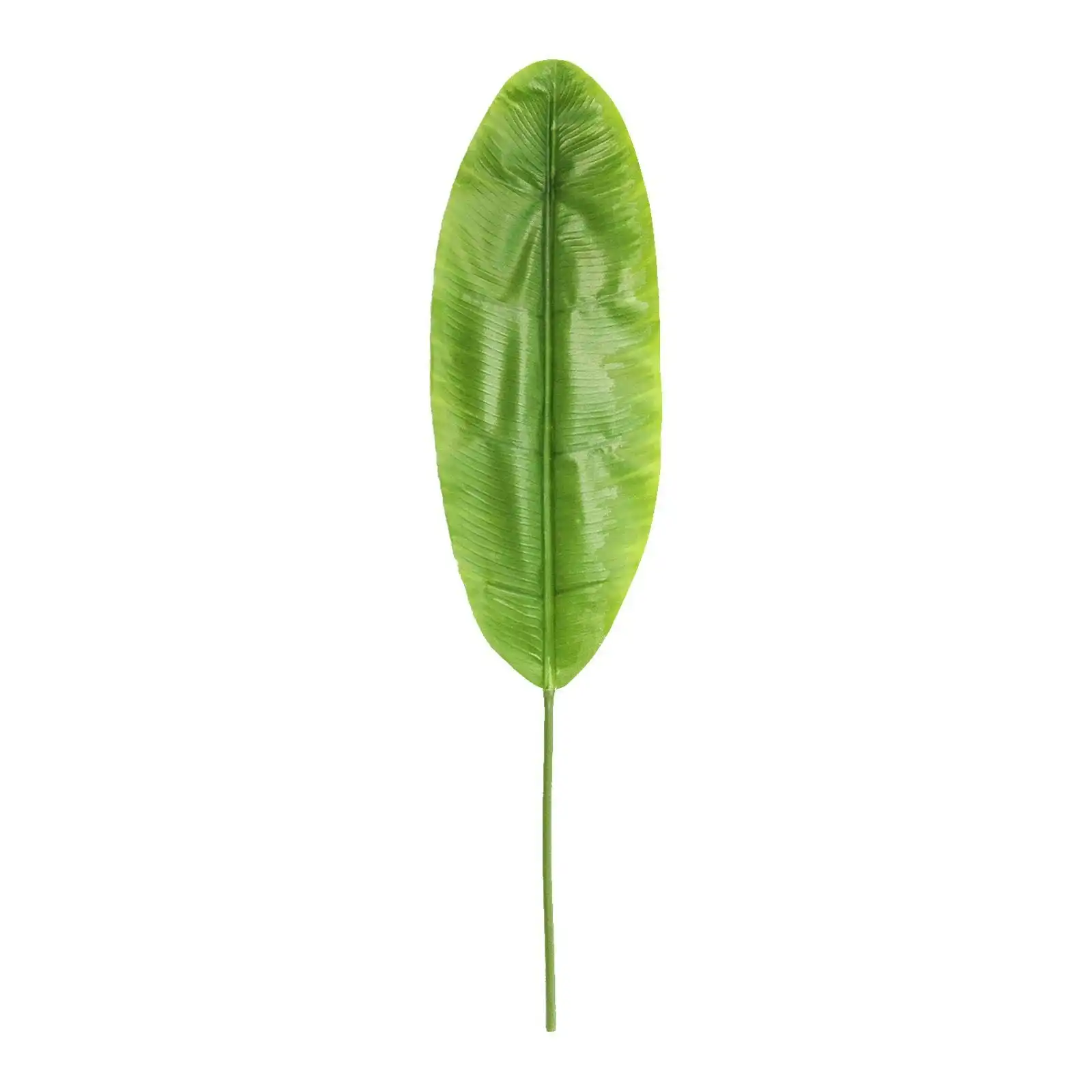 Artificial Green Banana Leaf Stem 75cm