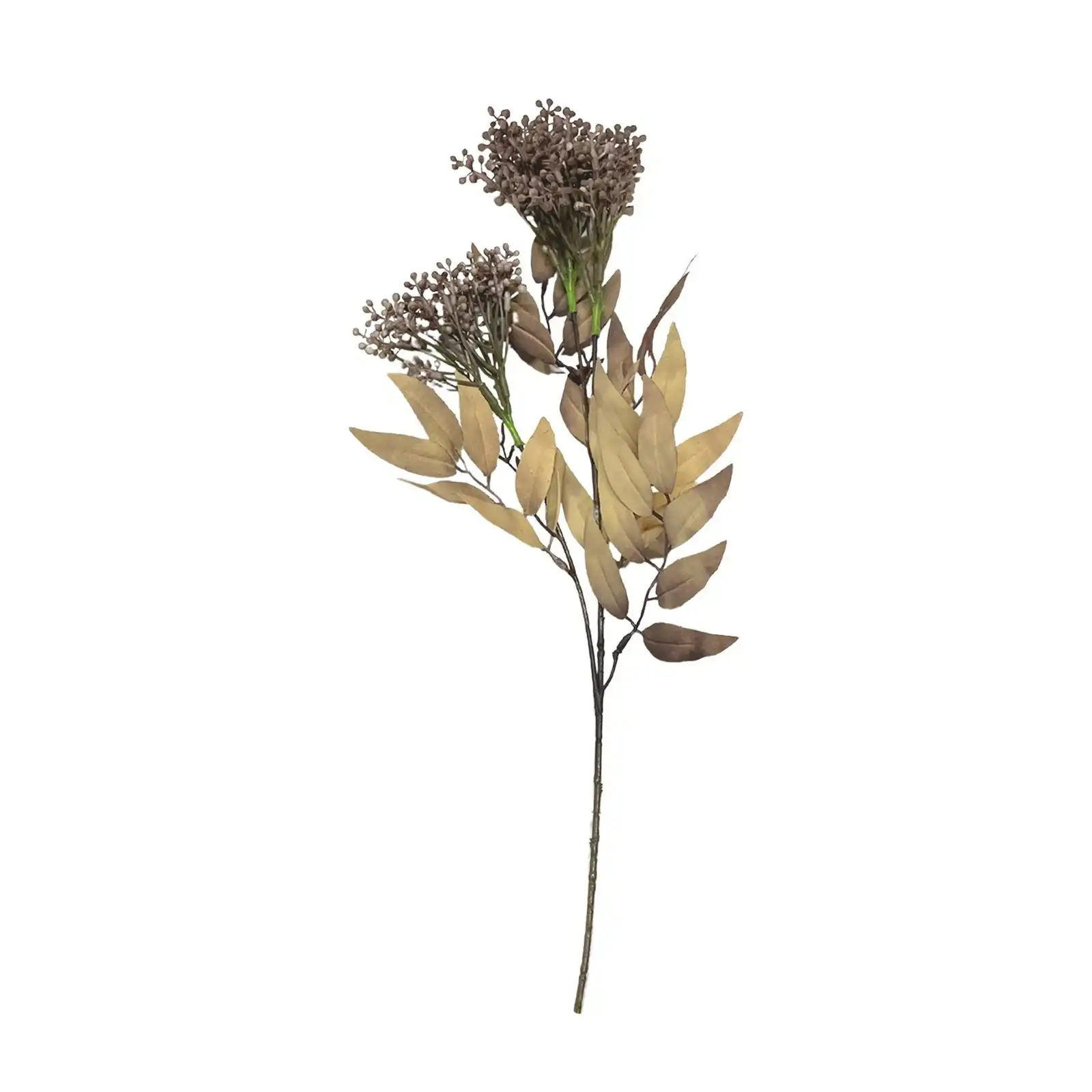 Artificial Flowers - Violet Baby's Breath Dried 50cm