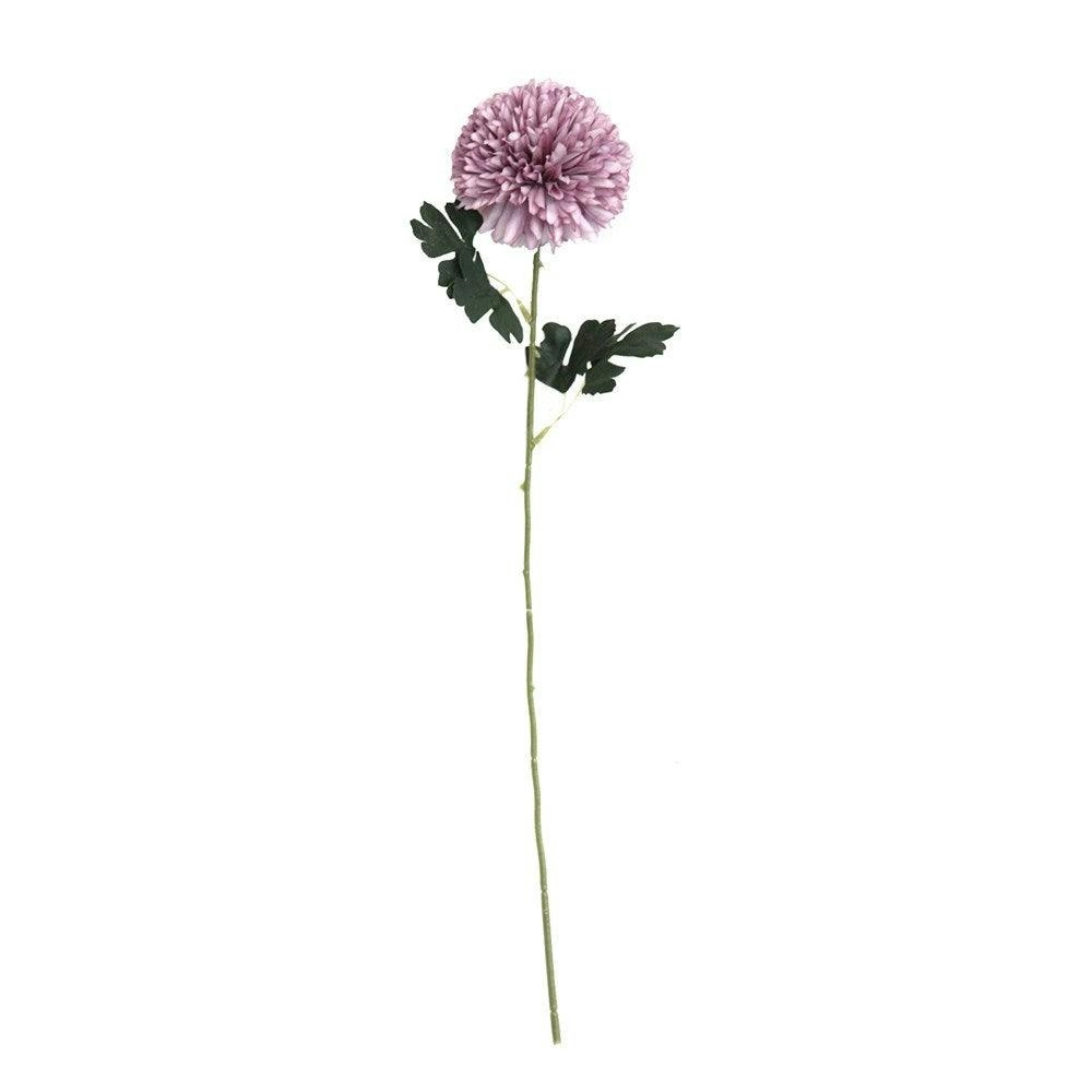 55cm Artificial Dahlia Stem - PURPLE