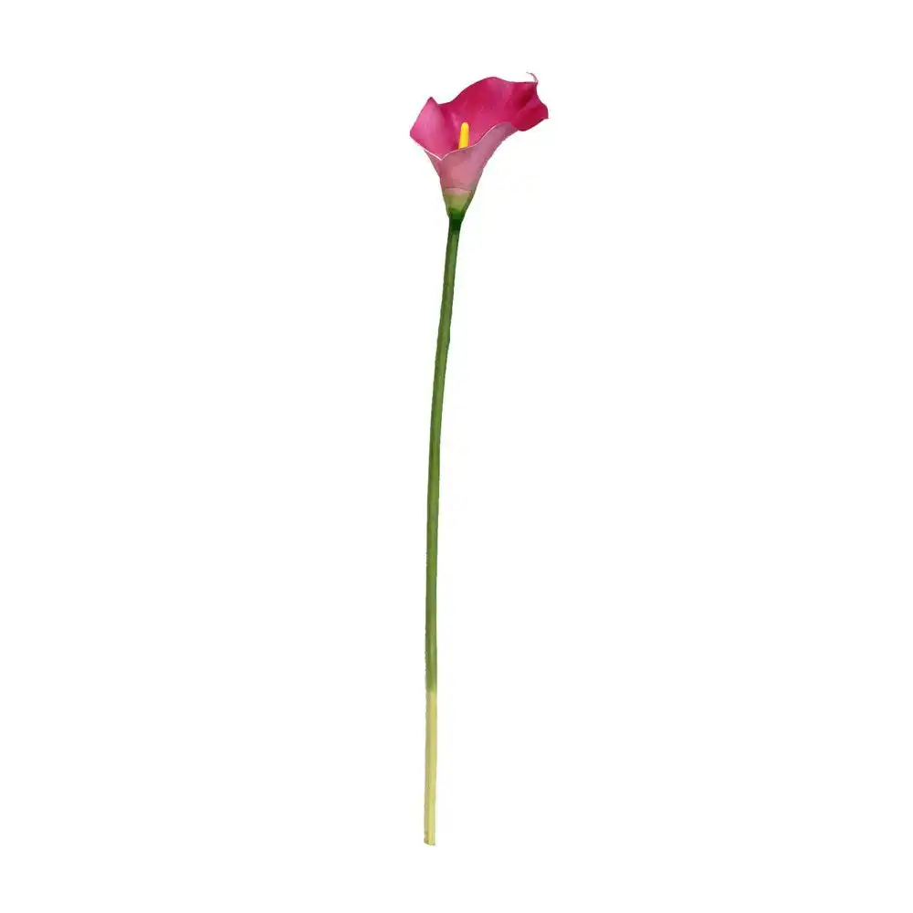 Artificial Pink Calla Lily Flower Stem 65cm