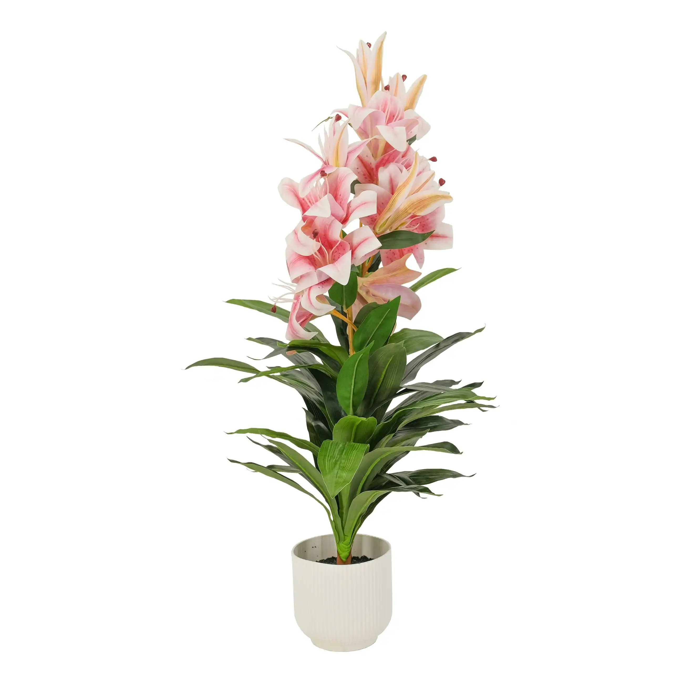 Artificial Plants - Oriental Lily Flowers 90cm