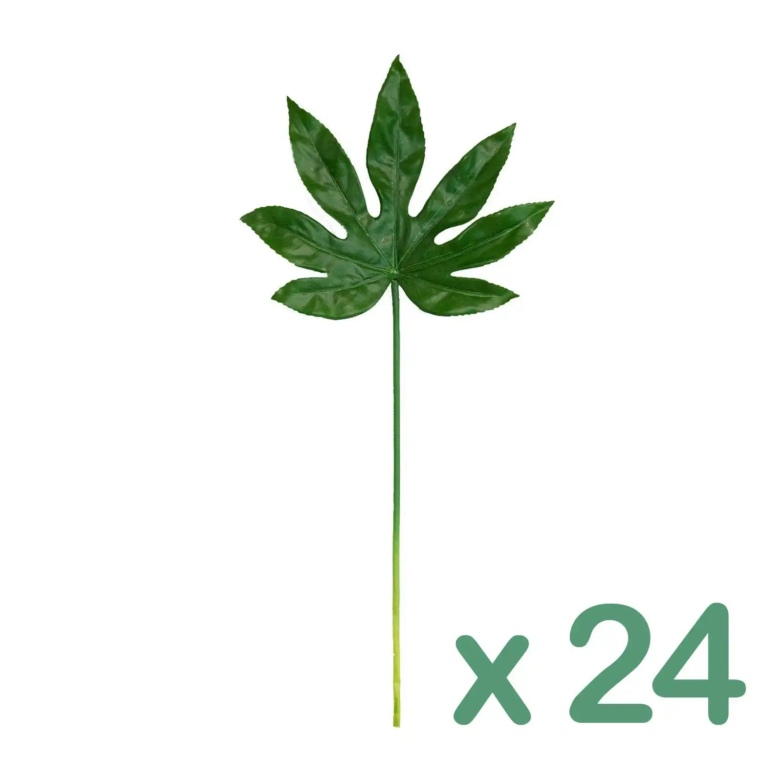 Carton of 24 - Artificial Flowers - Greenery Fatsia - 50cm