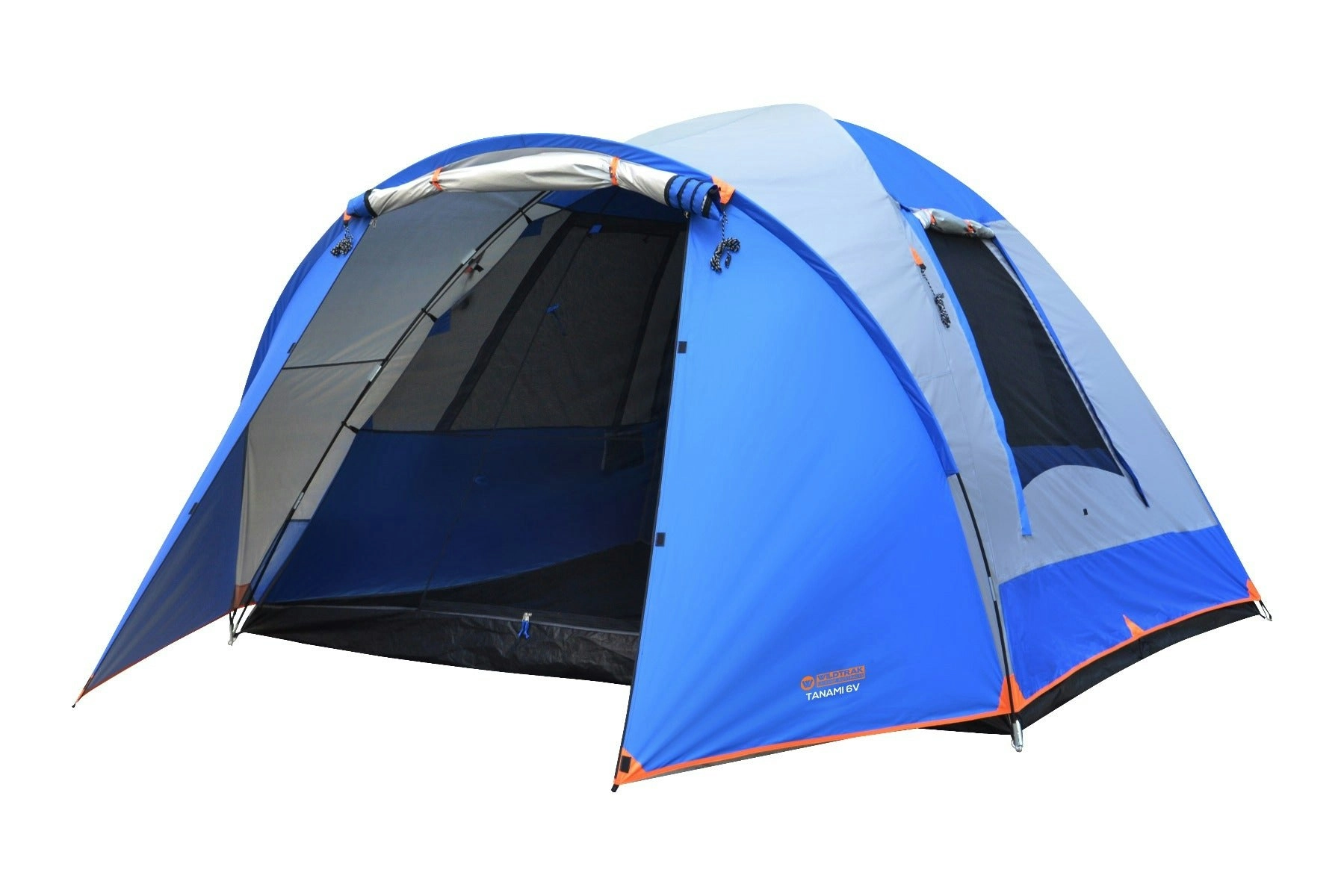 Wildtrak TANAMI 6V Dome Tent with Vestibule and Awning Easy Setup