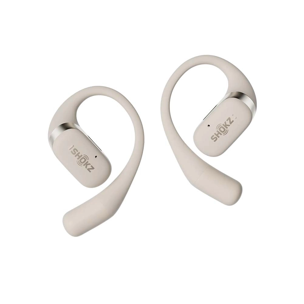 SHOKZ OpenFit True Wireless Open-Ear Bluetooth Headphones - Beige