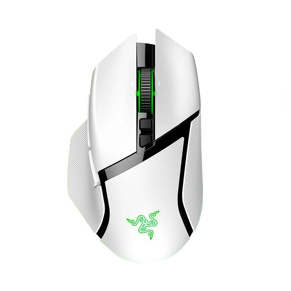 Razer Basilisk V3 Pro White Edition - Ergonomic Wireless Gaming Mouse RZ01-04620200-R3A1