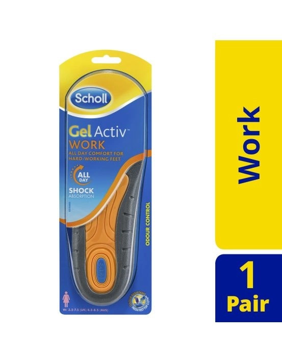 Scholl Gel Activ Work Insoles Women 1 Pair