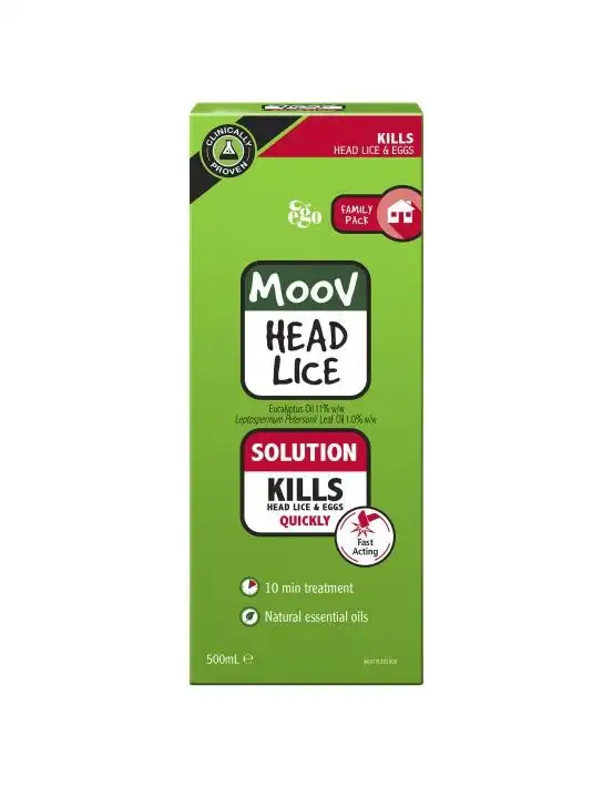 Moov Head Lice Solution 500mL