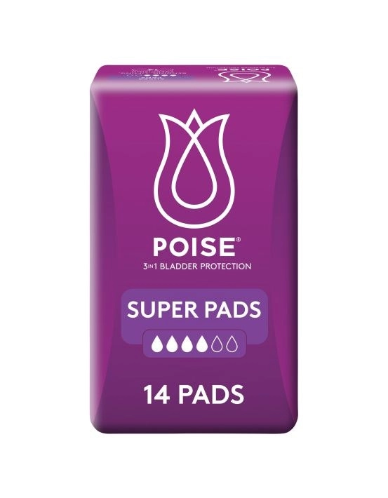 Poise Super Pad 14 Pack