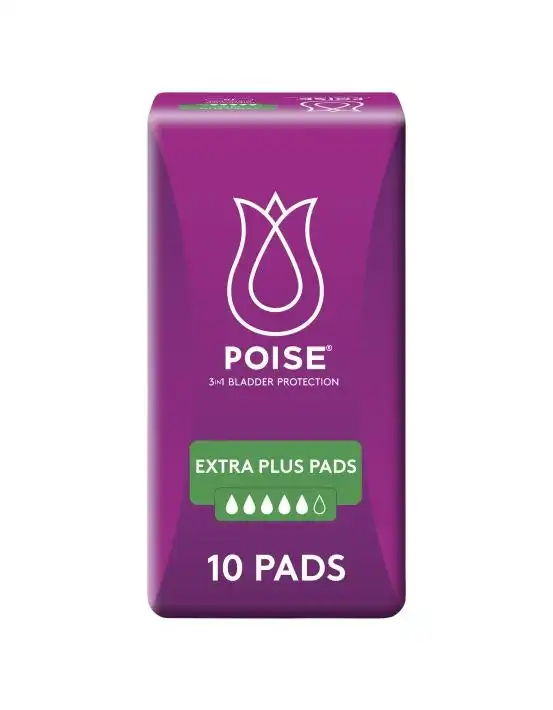 Poise Pads Extra Plus 10 Pack