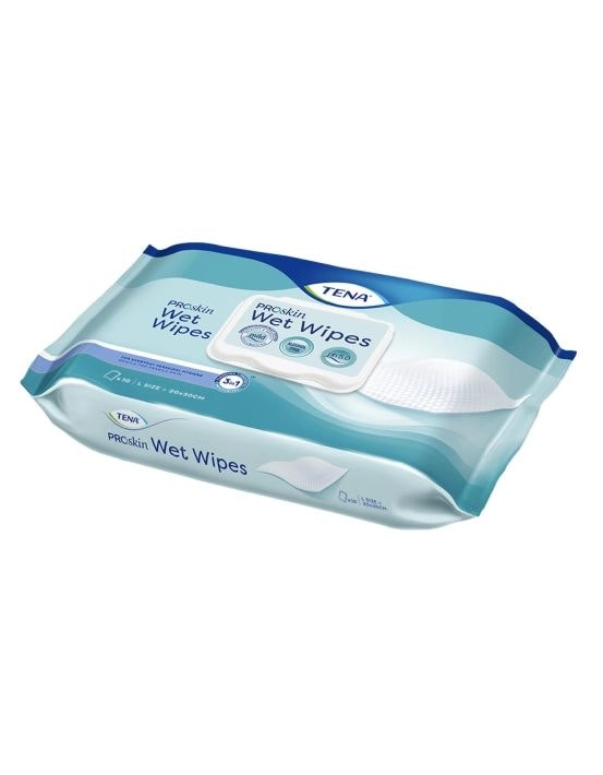 TENA Wet Wipes 50 Pack