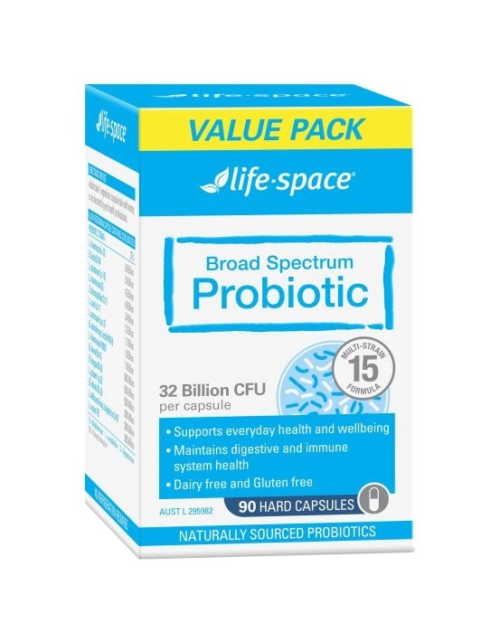 Life Space Broad Spectrum Probiotic 90 Capsules