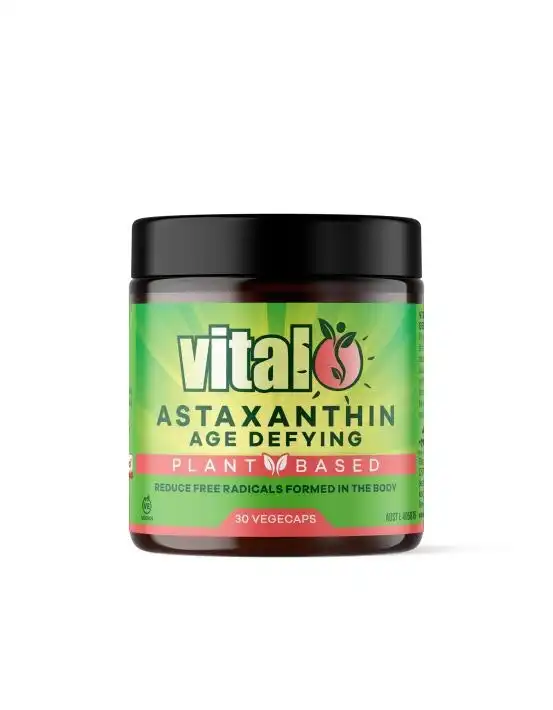 Vital Plant Based Astaxanthin Age Defying 30 Vegecaps