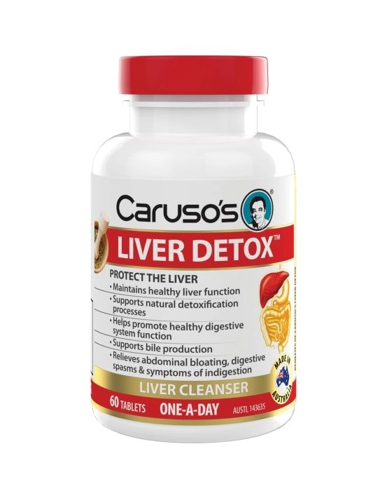 Caruso's Natural Health Liver Detox 60 Tablets