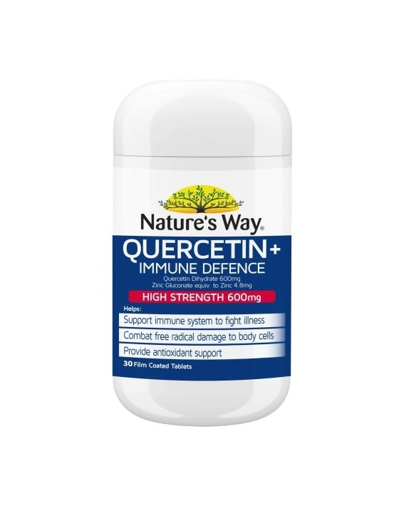 Nature's Way Quercetin + Immune Defence 30 Tablets