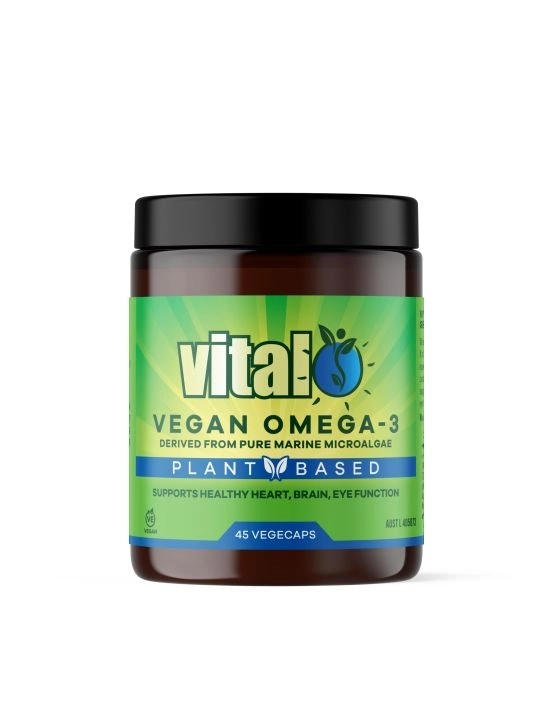 Vital Plant Based Vegan Omega 3 45 Vegecaps