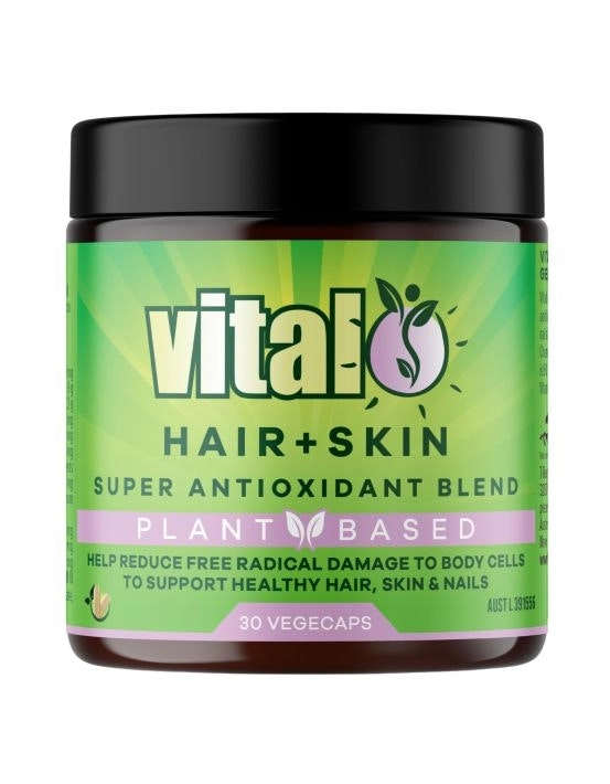 Vital Plant Based Hair + Skin Super Antioxidant Blend 30 Vegecaps