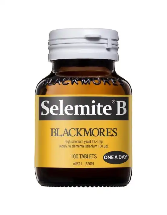 Blackmores Selemite B 100mcg 100 Tablets