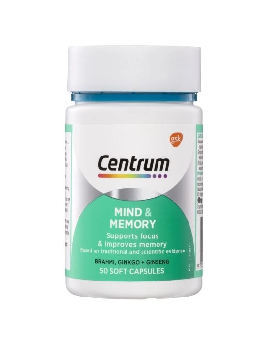 Centrum Mind & Memory 50 Capsules