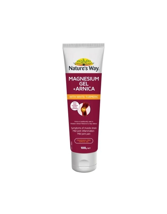 Nature's Way Magnesium Gel + Arnica 100g