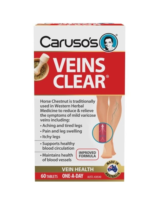 Caruso's Veins Clear 60 Tablets