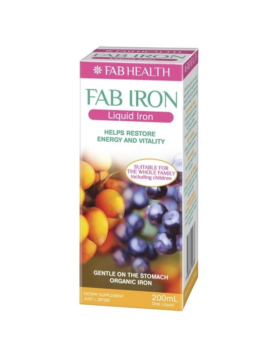 Fab Iron Liquid Iron 200ml