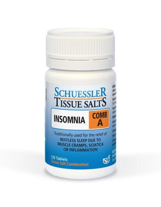 Martin & Pleasance Schuessler Comb A Insomnia 125 Tablets